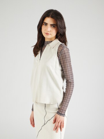 VERO MODA Top 'HARPER' in Grijs: voorkant