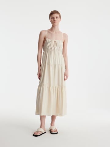 EDITED Summer dress 'Jolina' in Beige