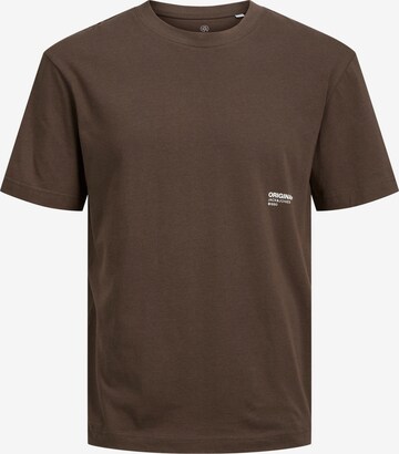 JACK & JONES T-Shirt in Braun: predná strana