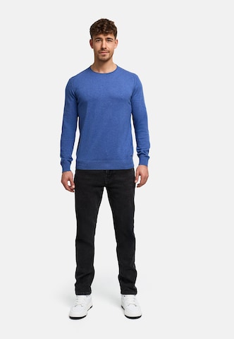 INDICODE JEANS Pullover 'Gamal' in Blau