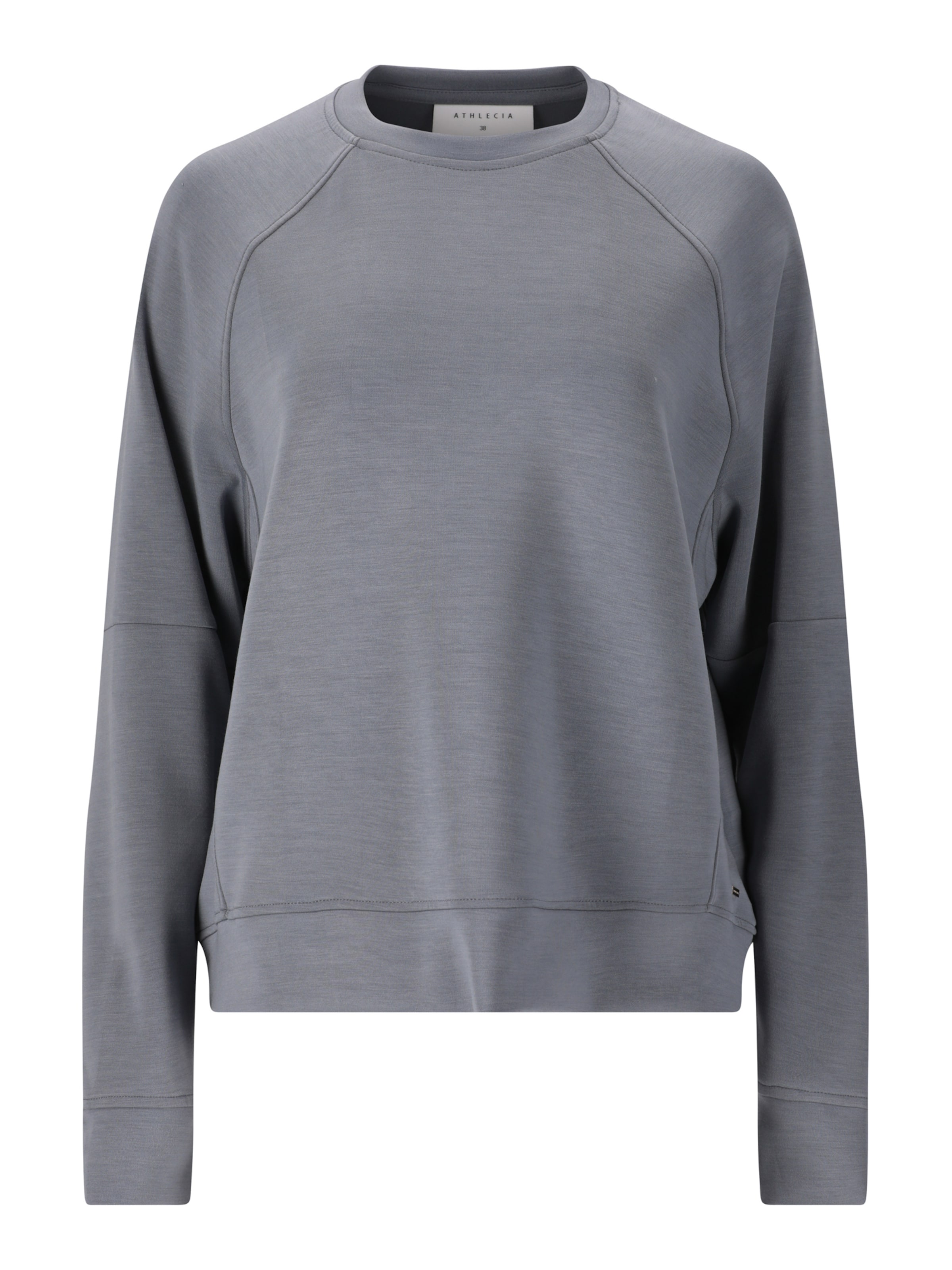 Athlecia Athletic Sweatshirt 'Jacey' in Grey: front