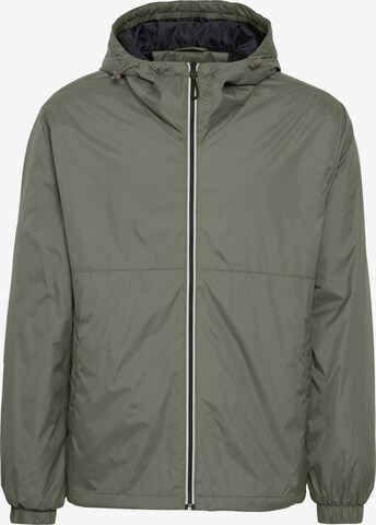 !Solid Performance Jacket 'Garon' in Green: front