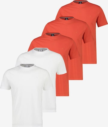 LERROS Shirt 'Basic' in Rot: Vorderseite