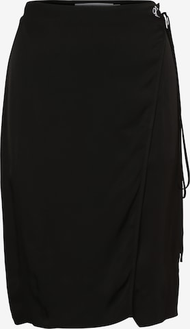 Calvin Klein Jeans Skirt in Black: front