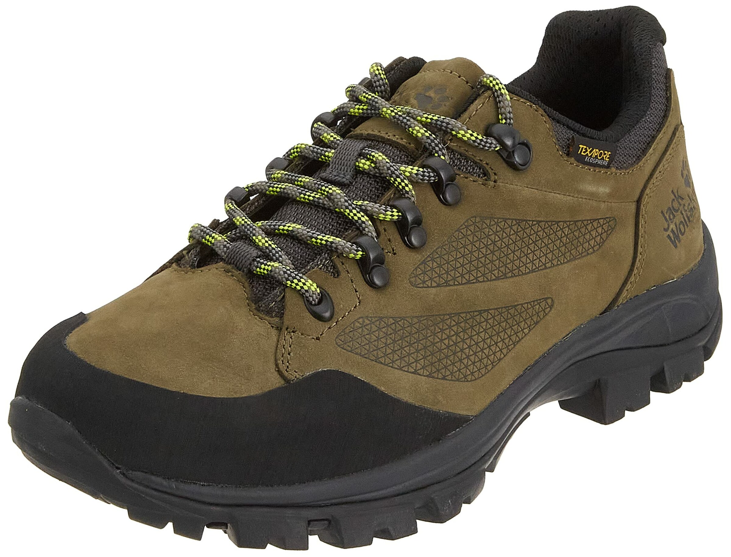 JACK WOLFSKIN Low shoe in Brown / Black, Item view