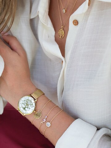 GO GirlOnly Analoog horloge in Goud: voorkant