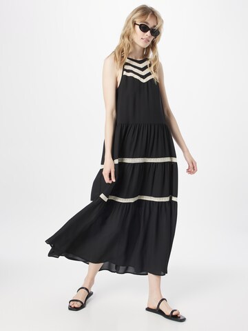 BRUUNS BAZAAR Summer Dress 'Camilla Gyrite' in Black