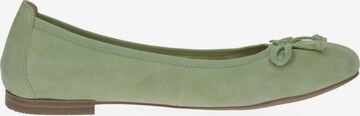 CAPRICE Ballet Flats in Green