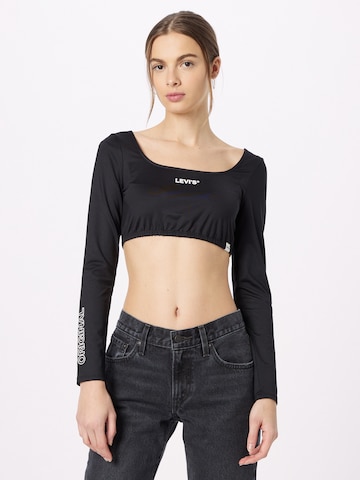 LEVI'S ® T-shirt 'Graphic Ballet Top' i svart: framsida