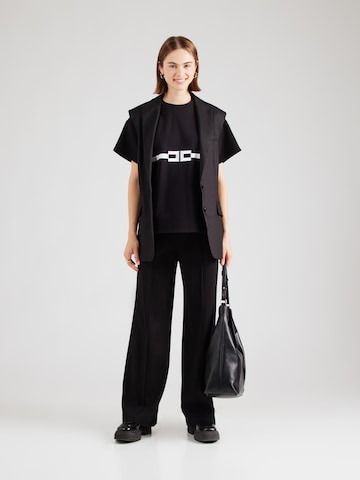 Maglietta di Elisabetta Franchi in nero