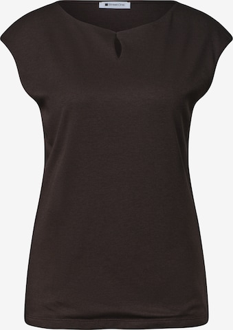 STREET ONE Shirt in Brown: front
