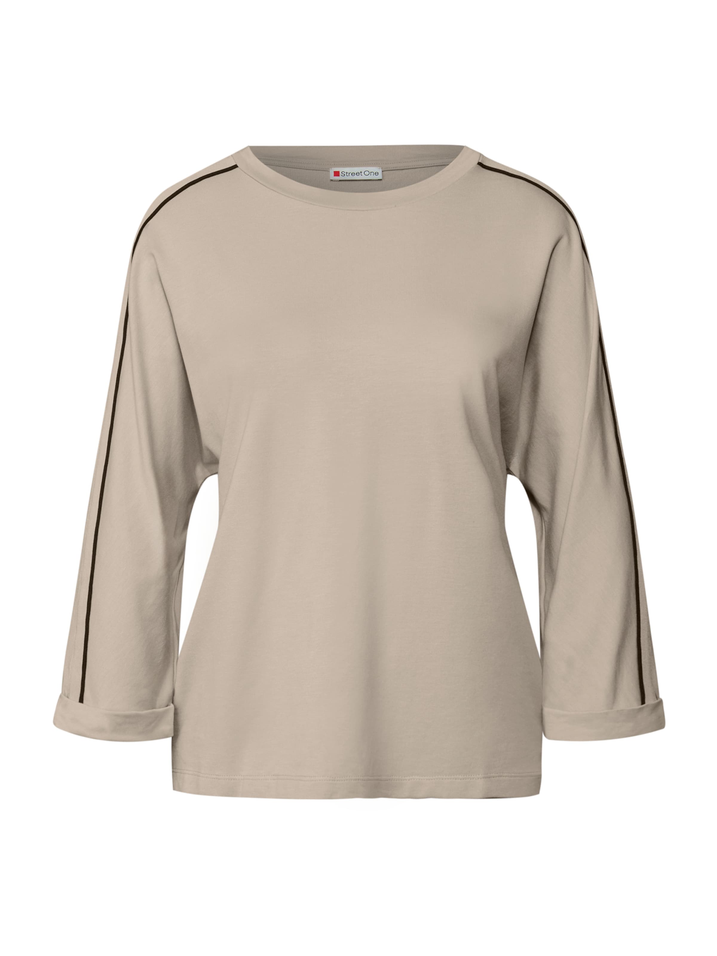 STREET ONE - Camiseta en beige: frente