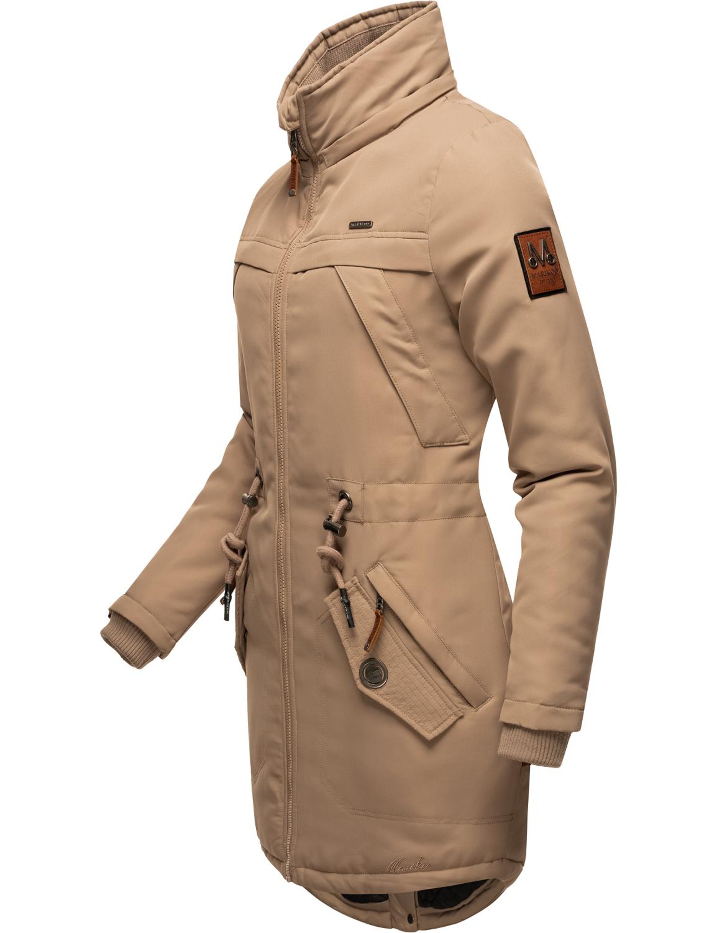 MARIKOO Zimska jakna 'Kamii' | rjava barva