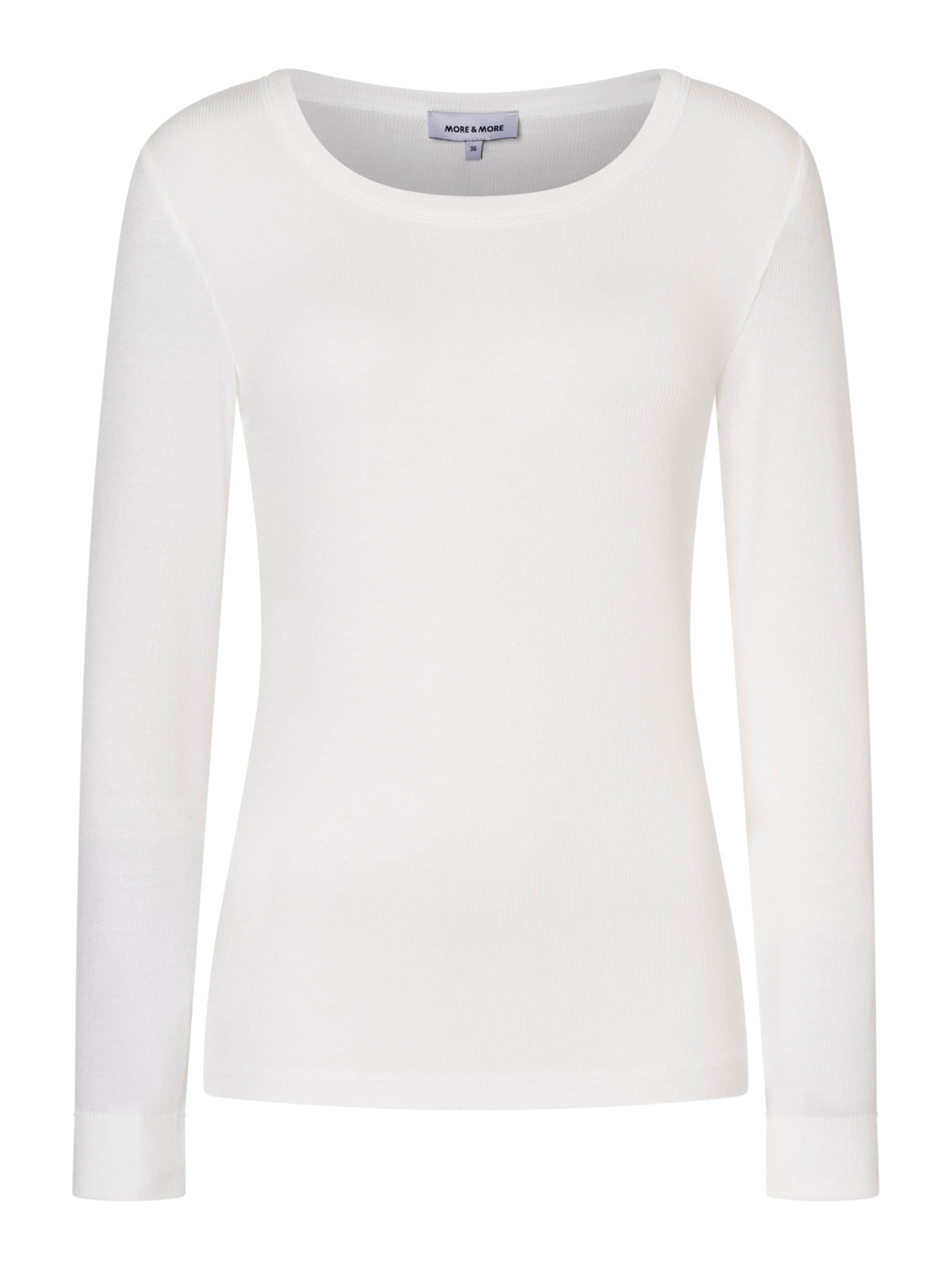 MORE & MORE Shirt in Weiß: Vorderseite