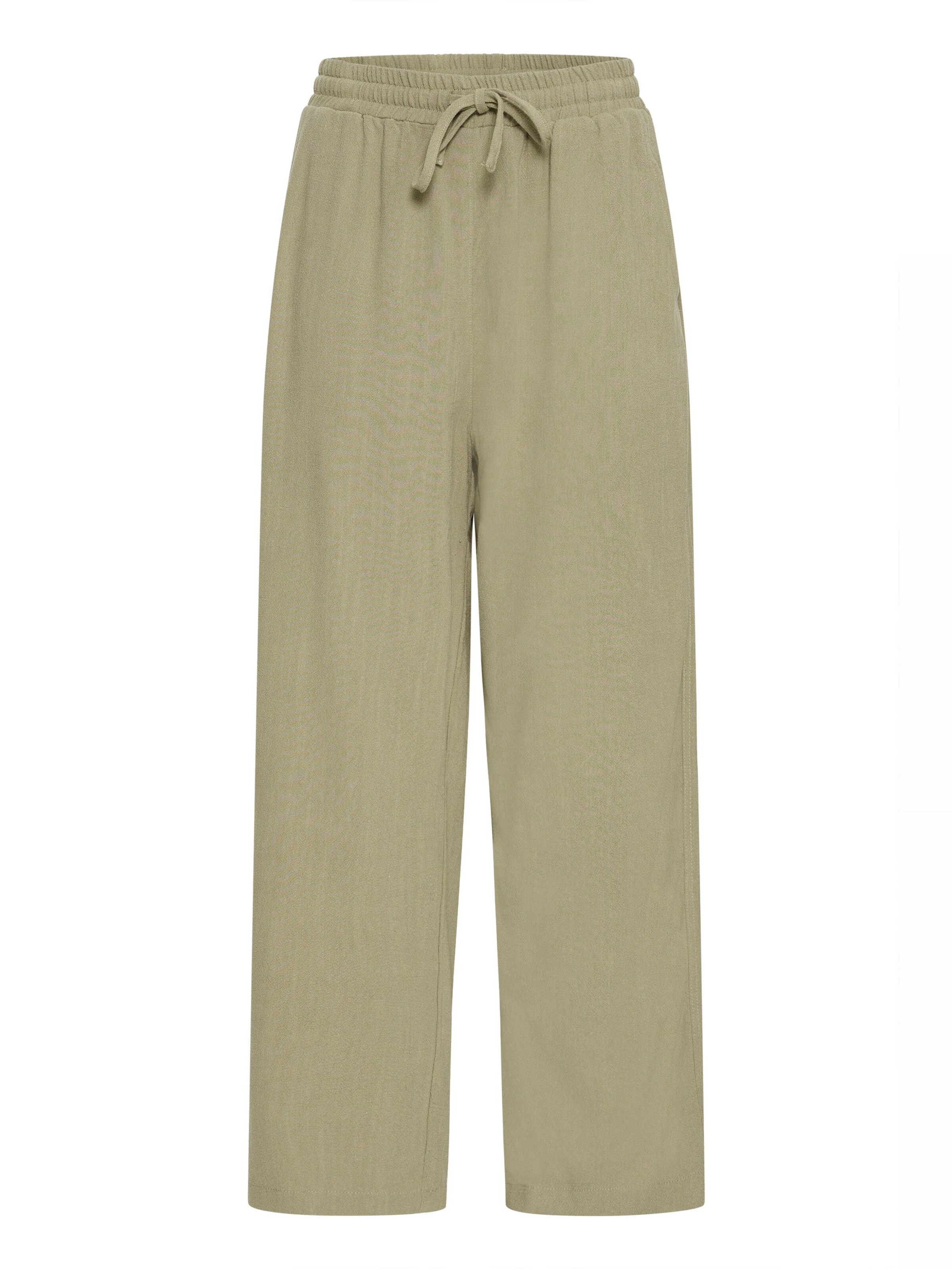 Loosefit Pantalon 'Filinen' b.young en vert : devant