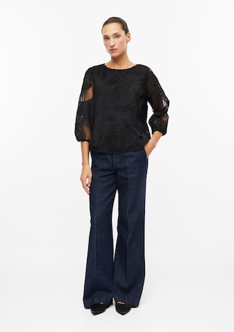 s.Oliver Blouse in Zwart