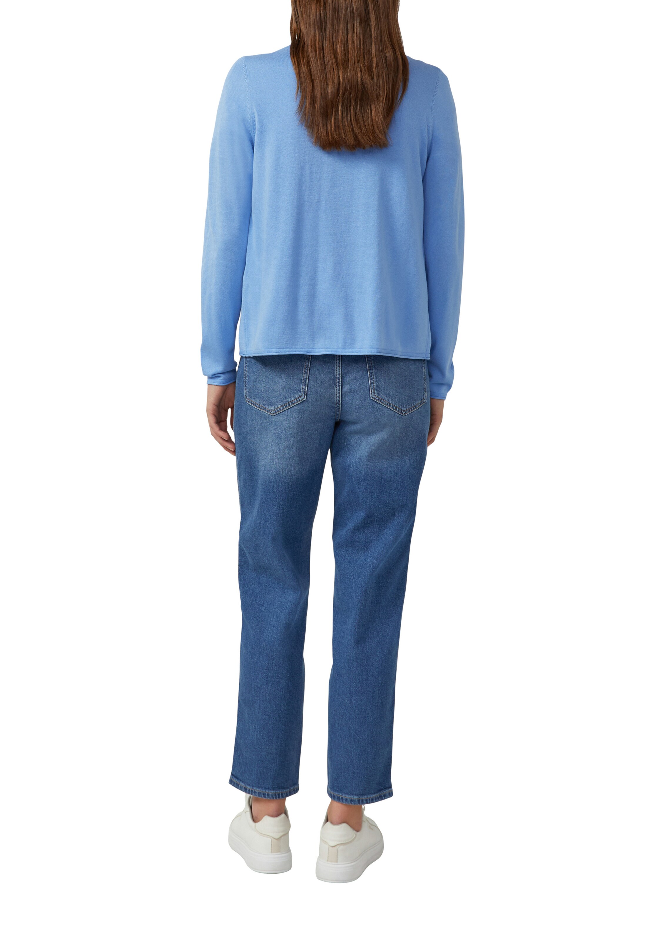 s.Oliver Gebreid vest in Blauw