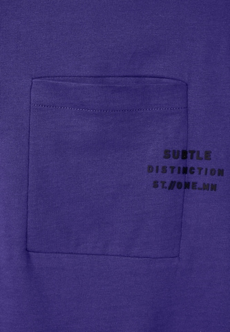 Street One MEN Shirt in Purple