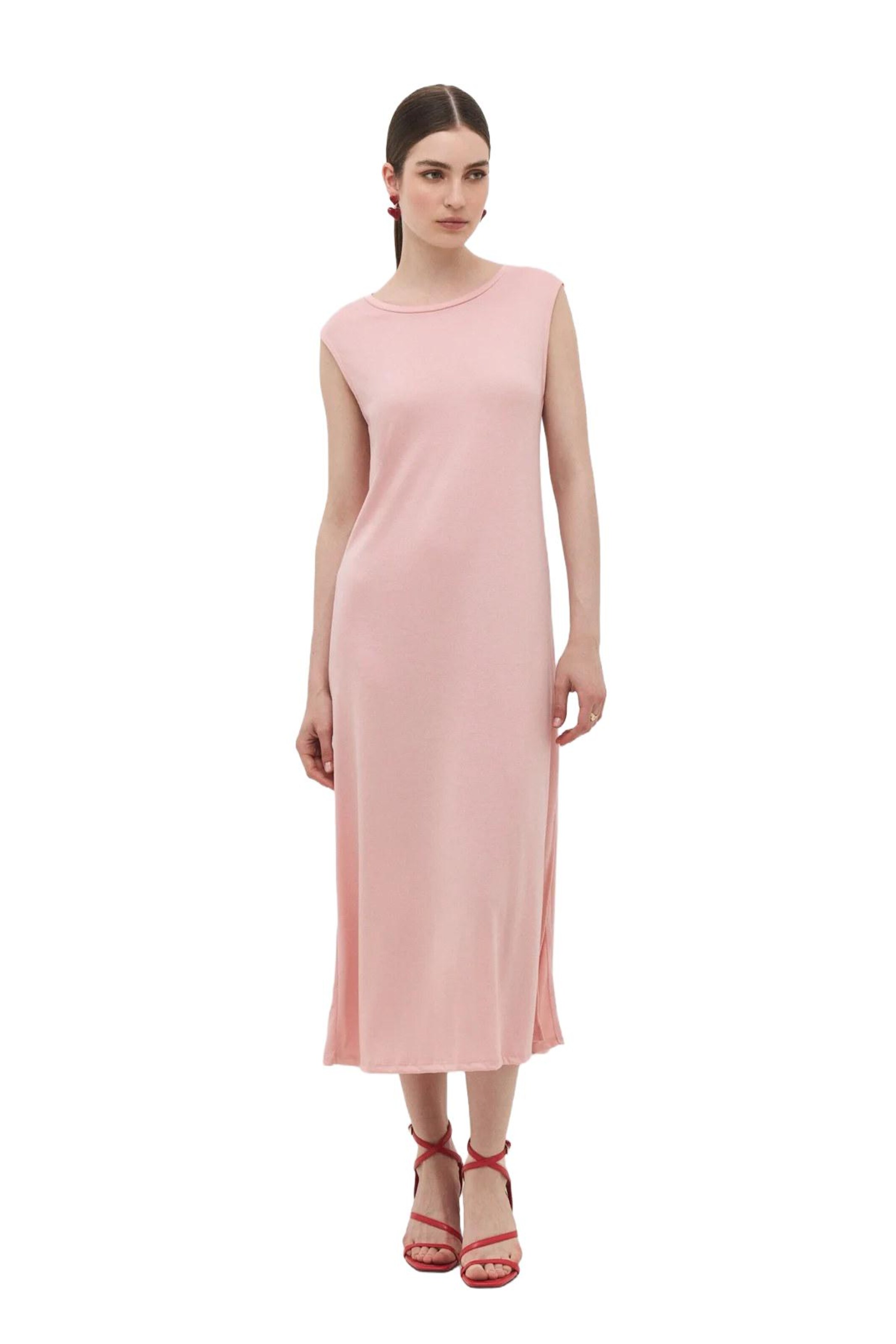 Robe No Matter What en rose : devant