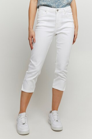 b.young Slimfit Jeans 'LOLA' in Wit: voorkant