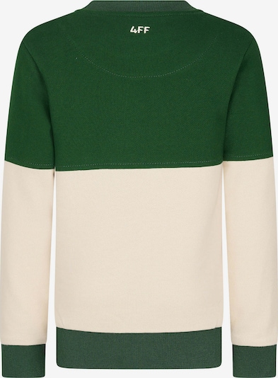 Pullover 4funkyflavours di colore verde / bianco lana, Visualizzazione prodotti