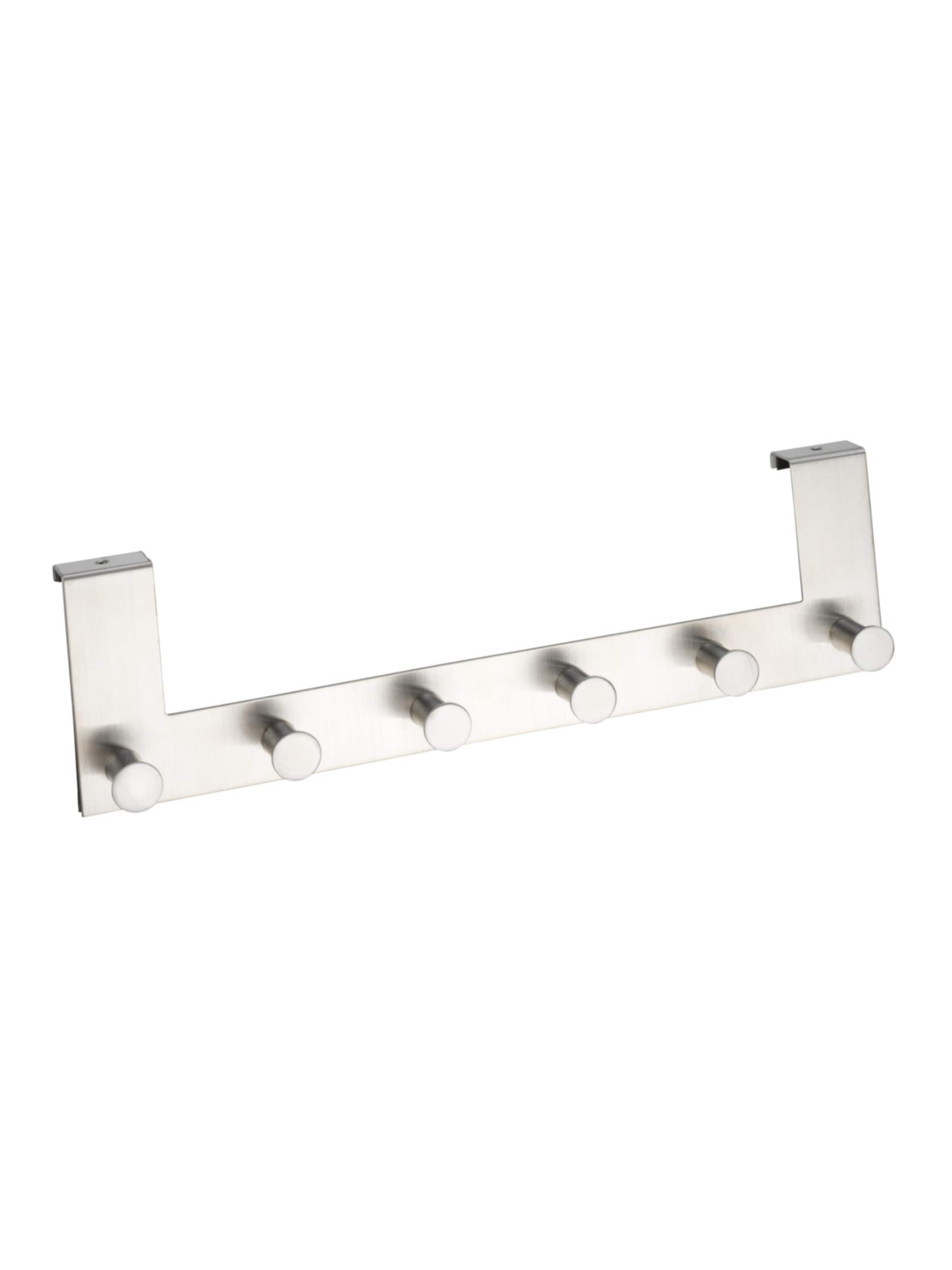 Wenko Türgarderobe 'Celano' in Silber: Vorderseite