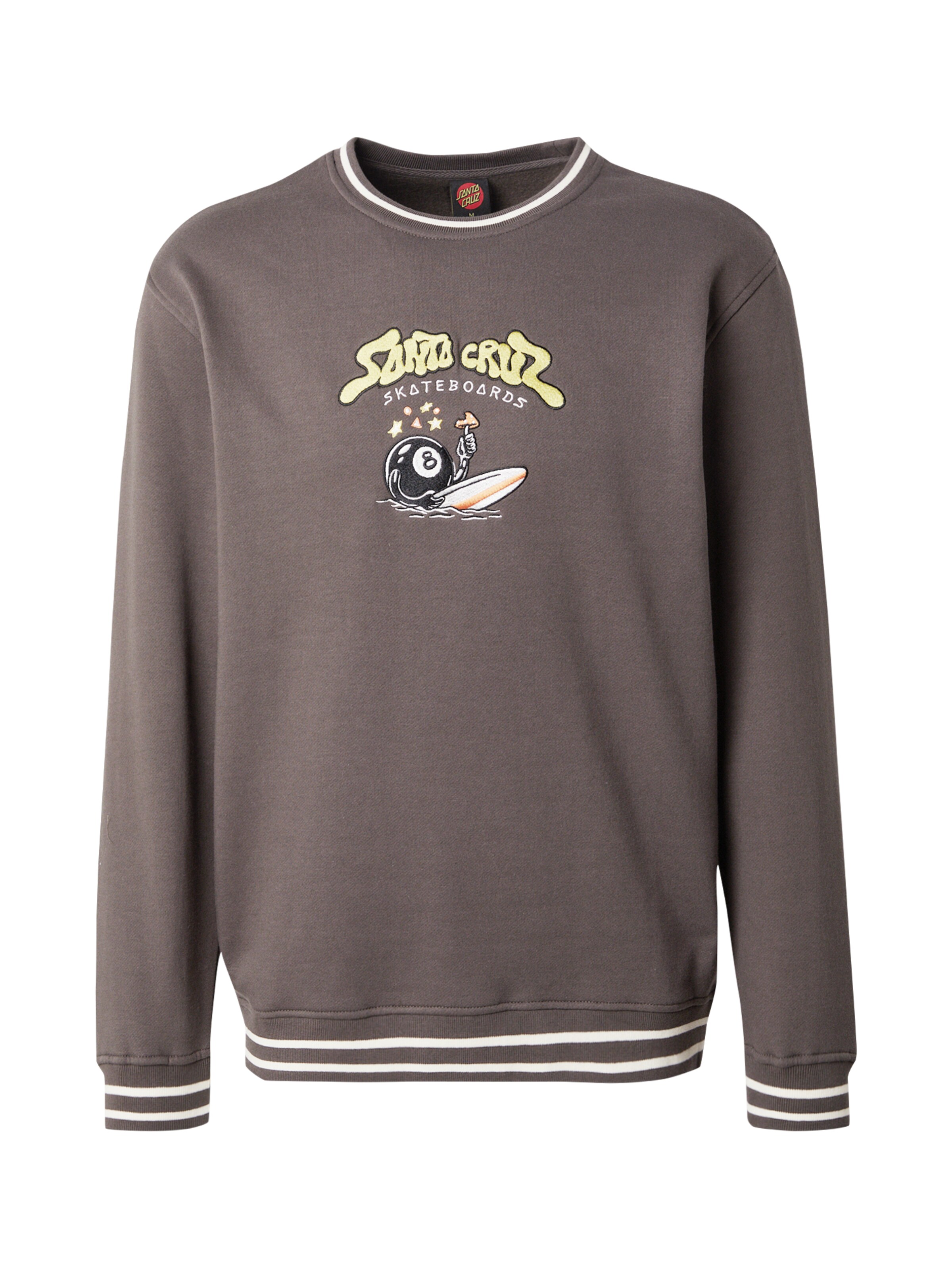 Santa Cruz Mikina 'Winkowski Surf Front' - Sivá: predná strana