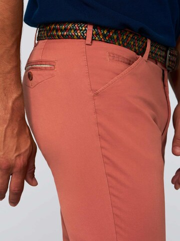 MEYER Regular Chino Pants 'Chicago' in Orange