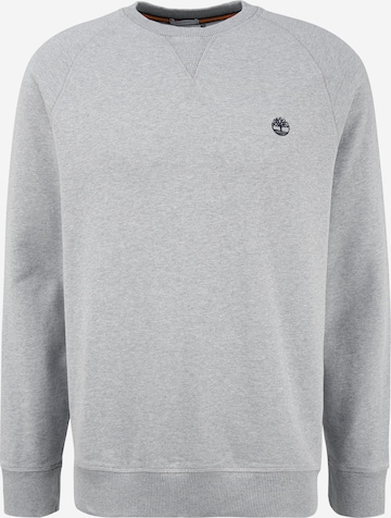 Sweat-shirt TIMBERLAND en gris : devant