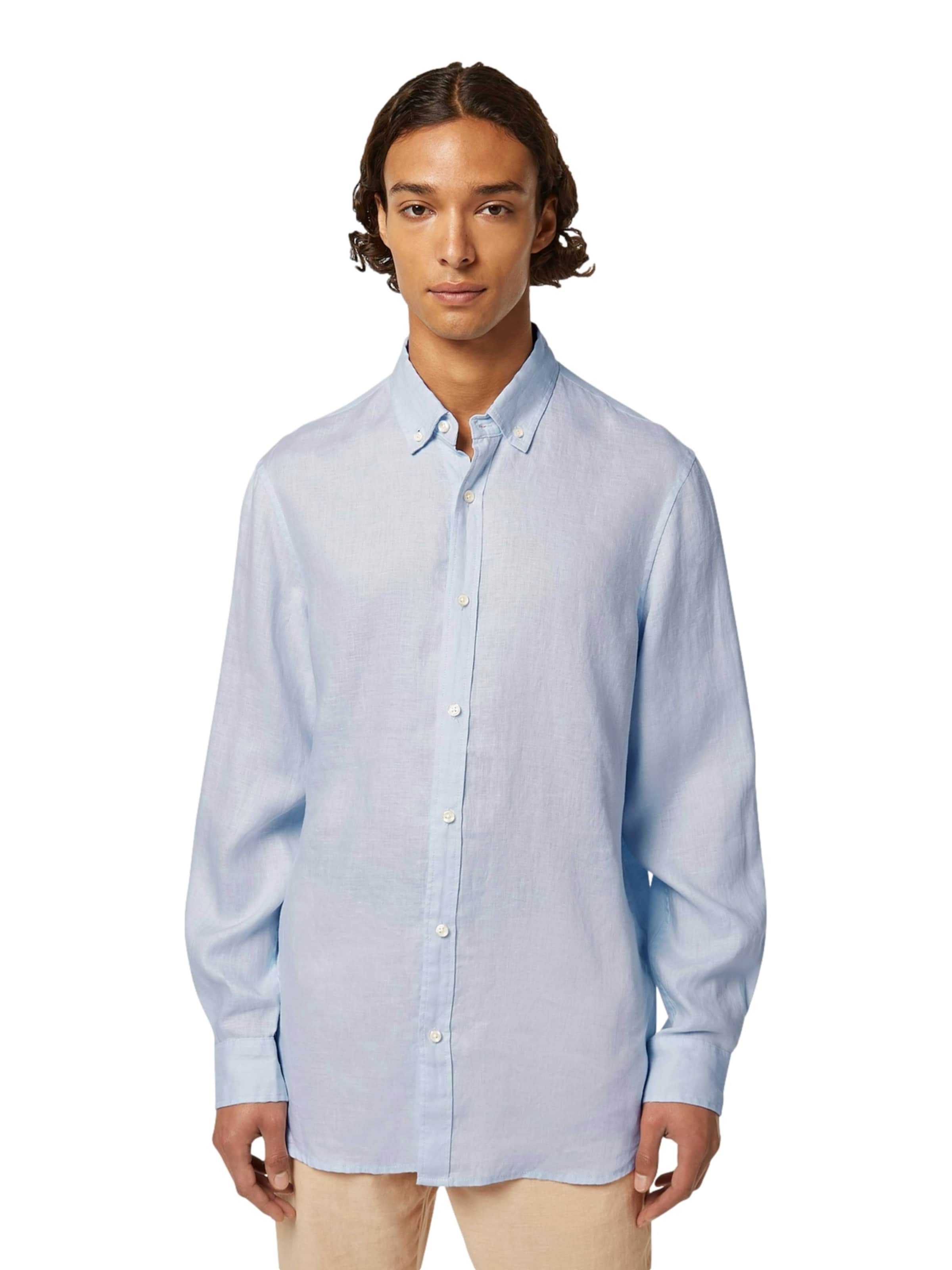 SCOTCH & SODA Regular Fit Hemd in Blau: Vorderseite