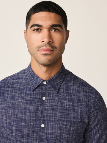 Coupe regular Chemise Next en bleu