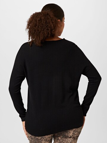 ONLY Carmakoma Sweater 'LELLA' in Black