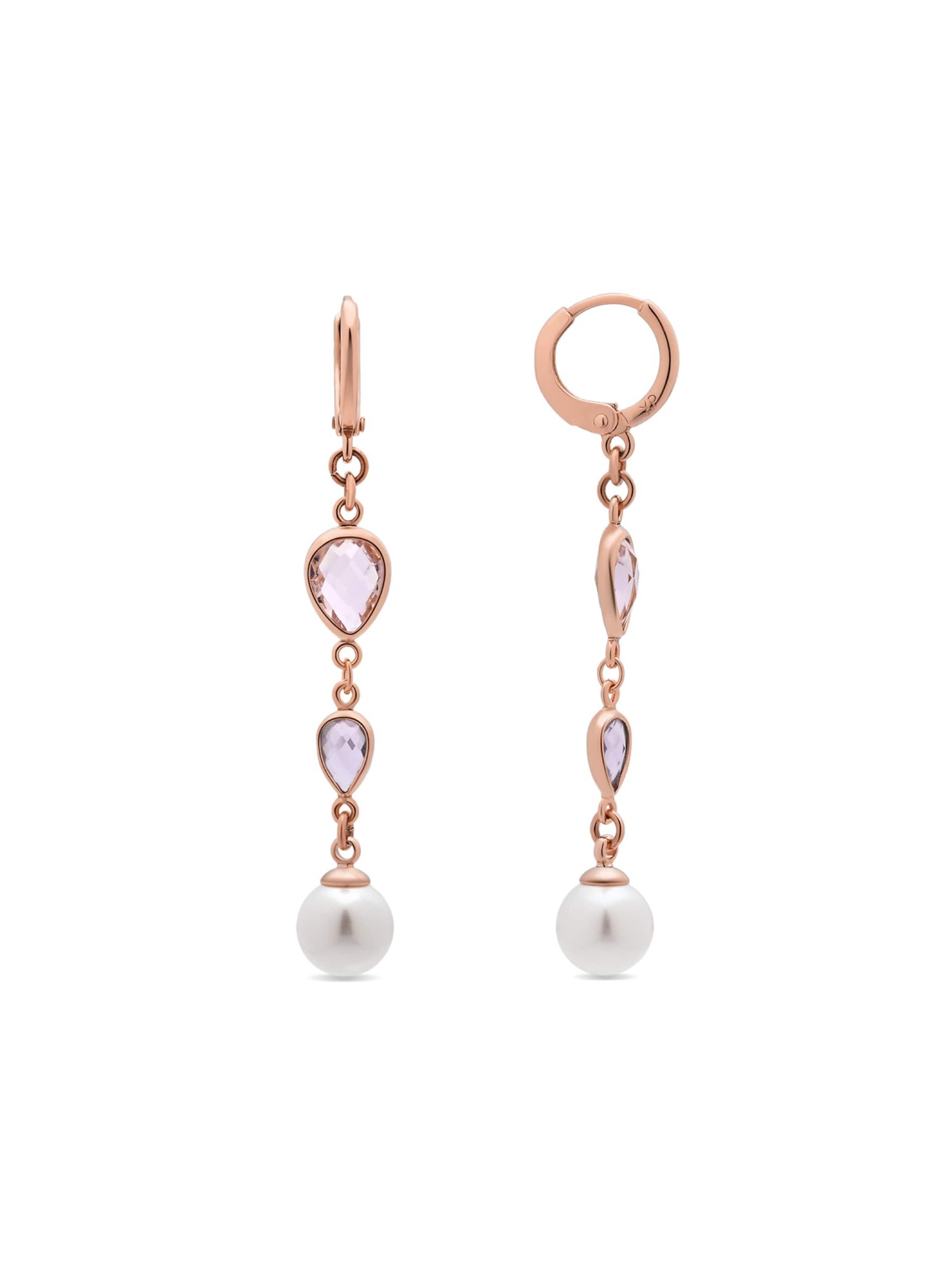Luxenter Ohrringe 'Cainhtsi'‌‌‌‌‌‌‌ in Gold: Vorderseite