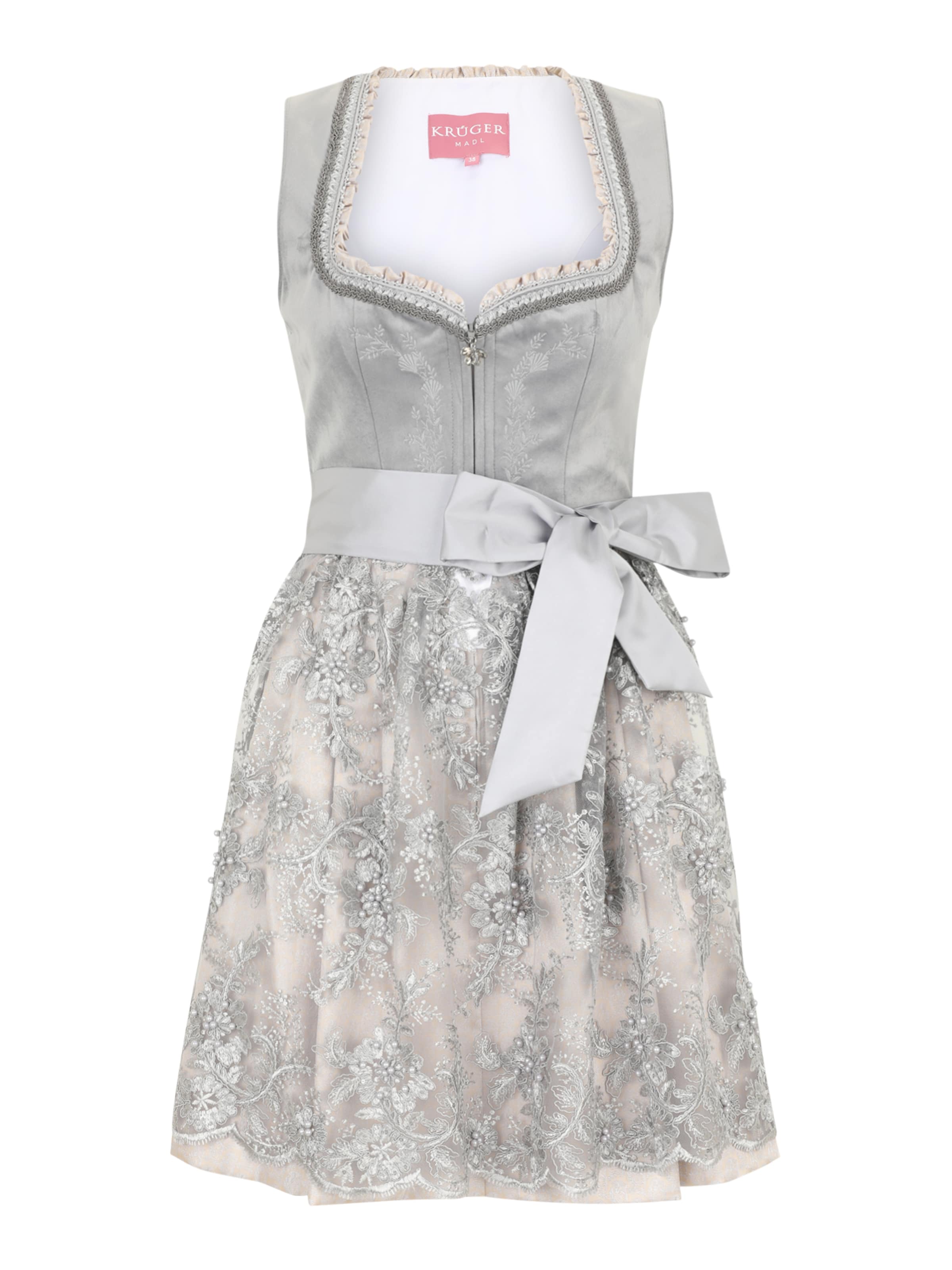 Krüger Madl - Dirndl em cinzento: frente