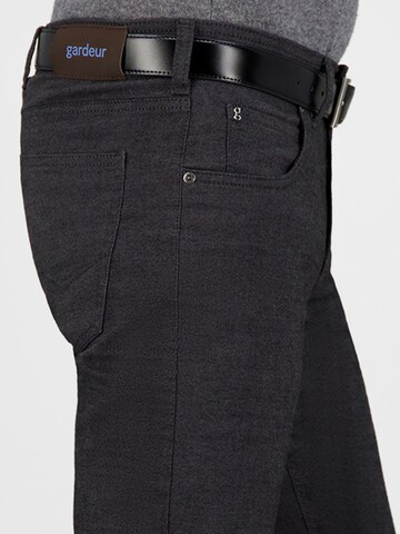 Gardeur Slim fit Trousers 'Bill' in Grey