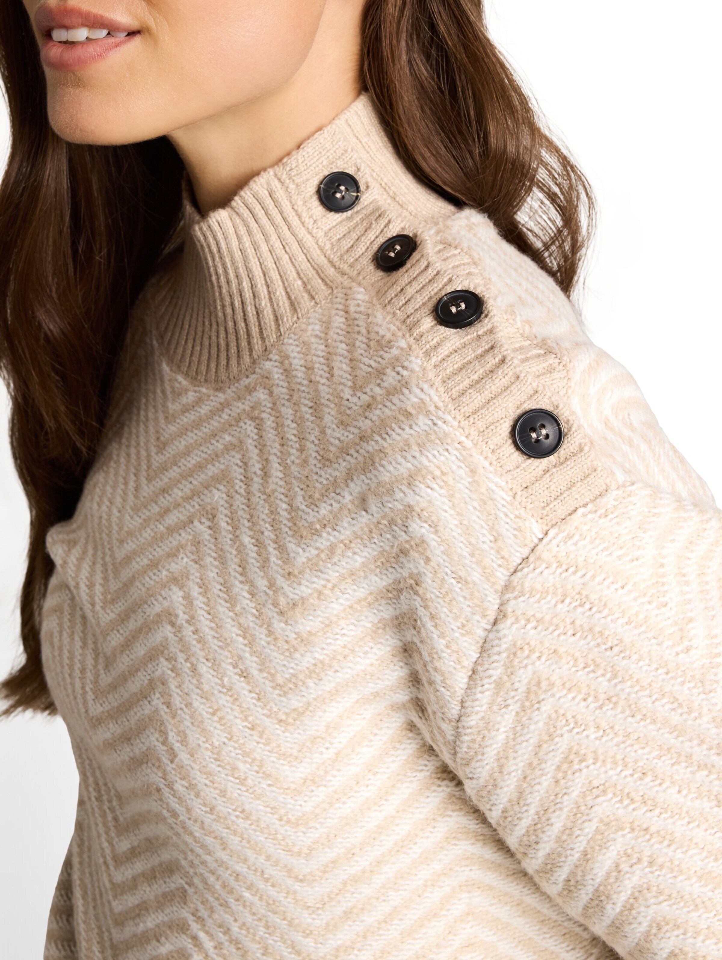 TOM TAILOR Sweater in Beige