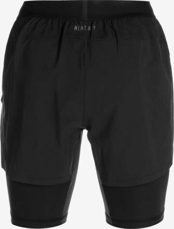 Regular Pantalon de sport 'Heat.Rdy Hiit Elevated 2-In-1' ADIDAS PERFORMANCE en noir