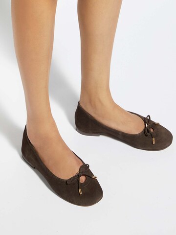 Ballerines Dune LONDON en marron