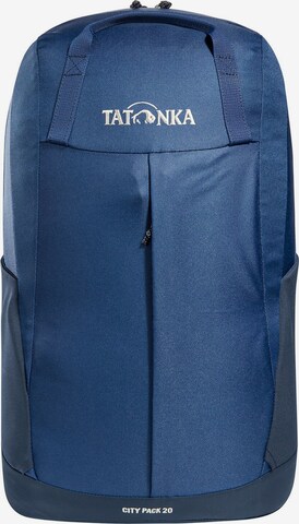 TATONKA Rugzak 'City Pack 20' in Blauw: voorkant