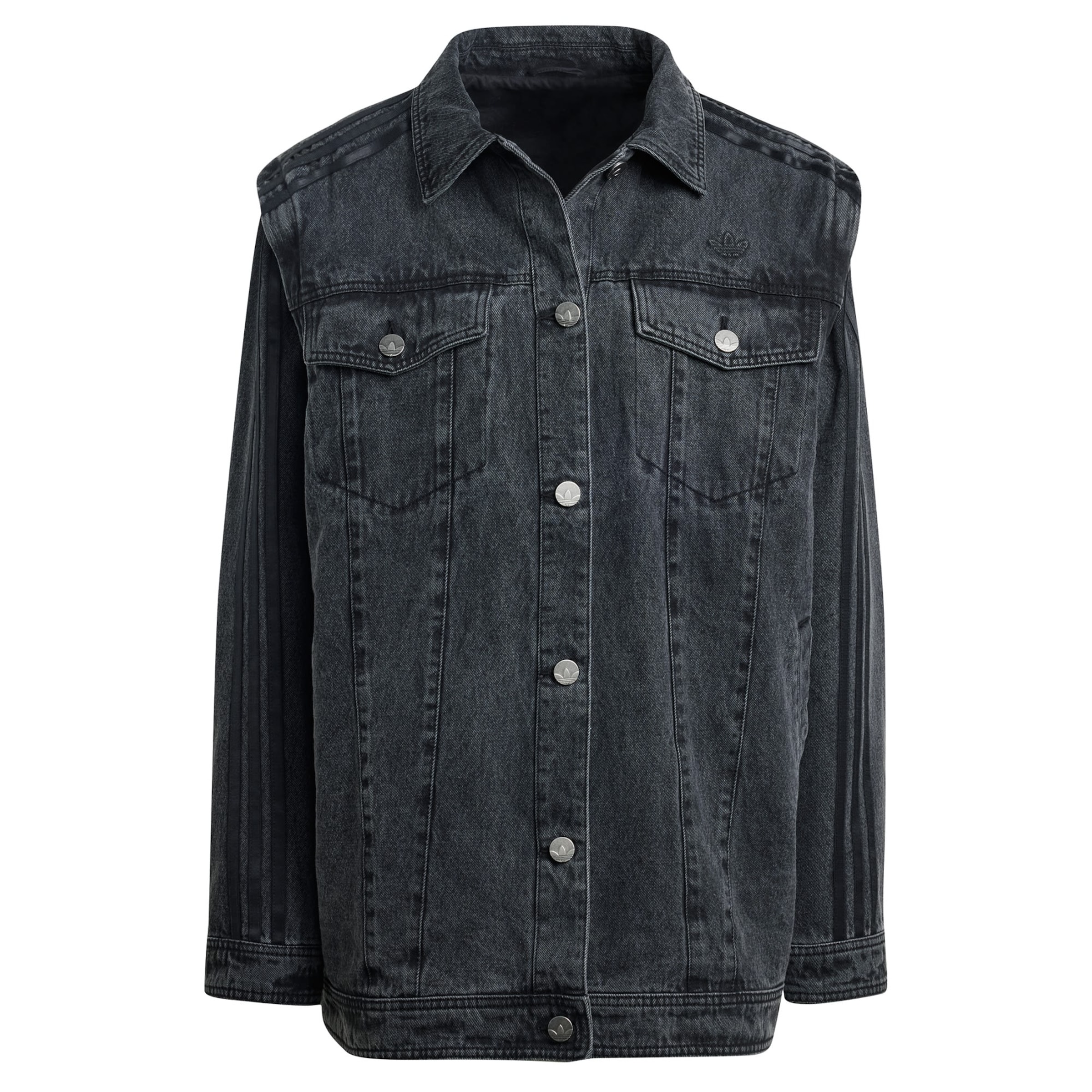 ADIDAS ORIGINALS - Chaqueta de entretiempo 'Adilenium Season 3' en negro: frente