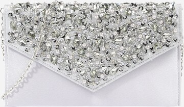 mascara Clutch 'ENVELOPE' in Silver