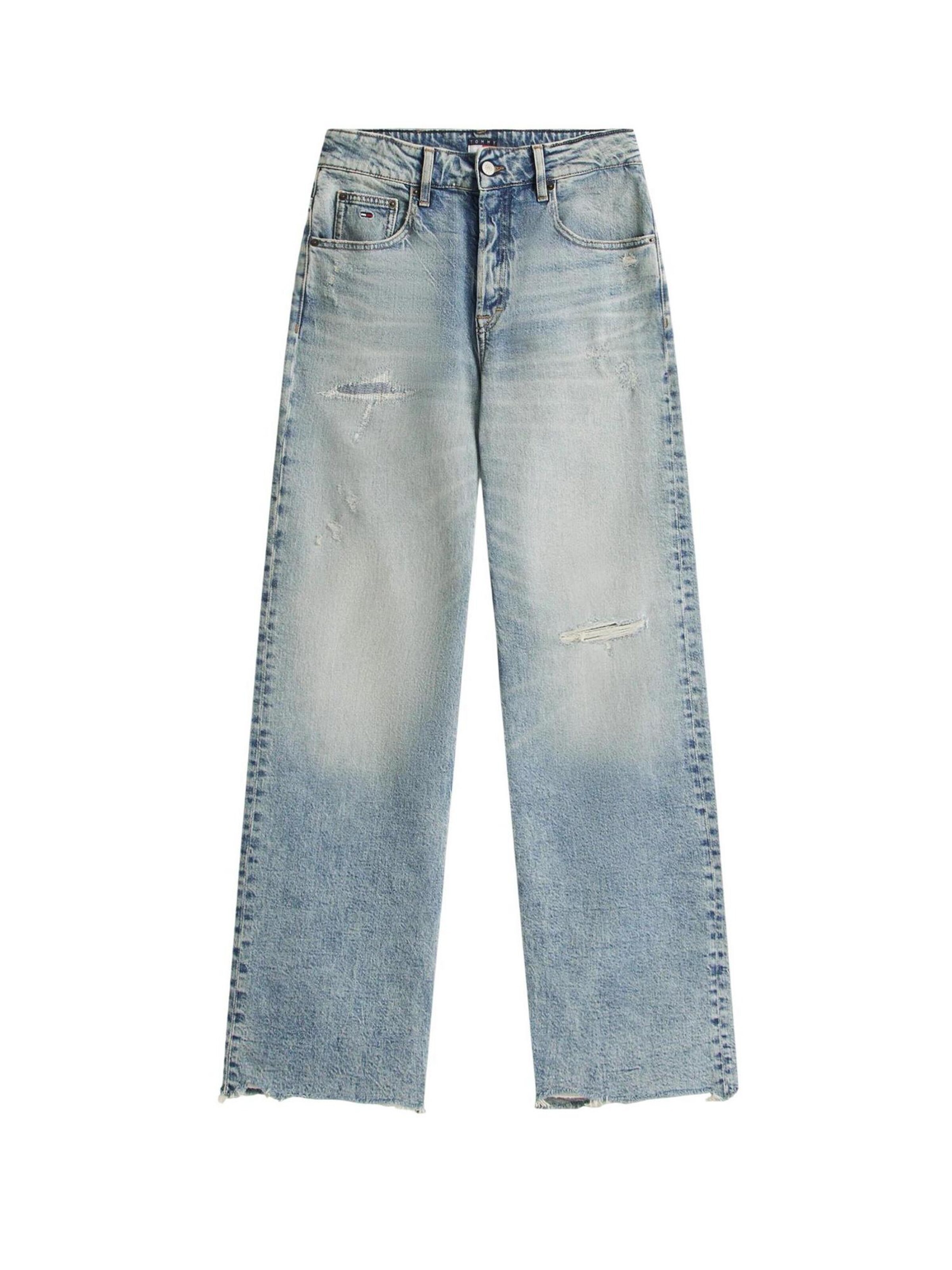 Tommy Jeans Bootcut Jeans 'DW0DW22437' in Blauw: voorkant