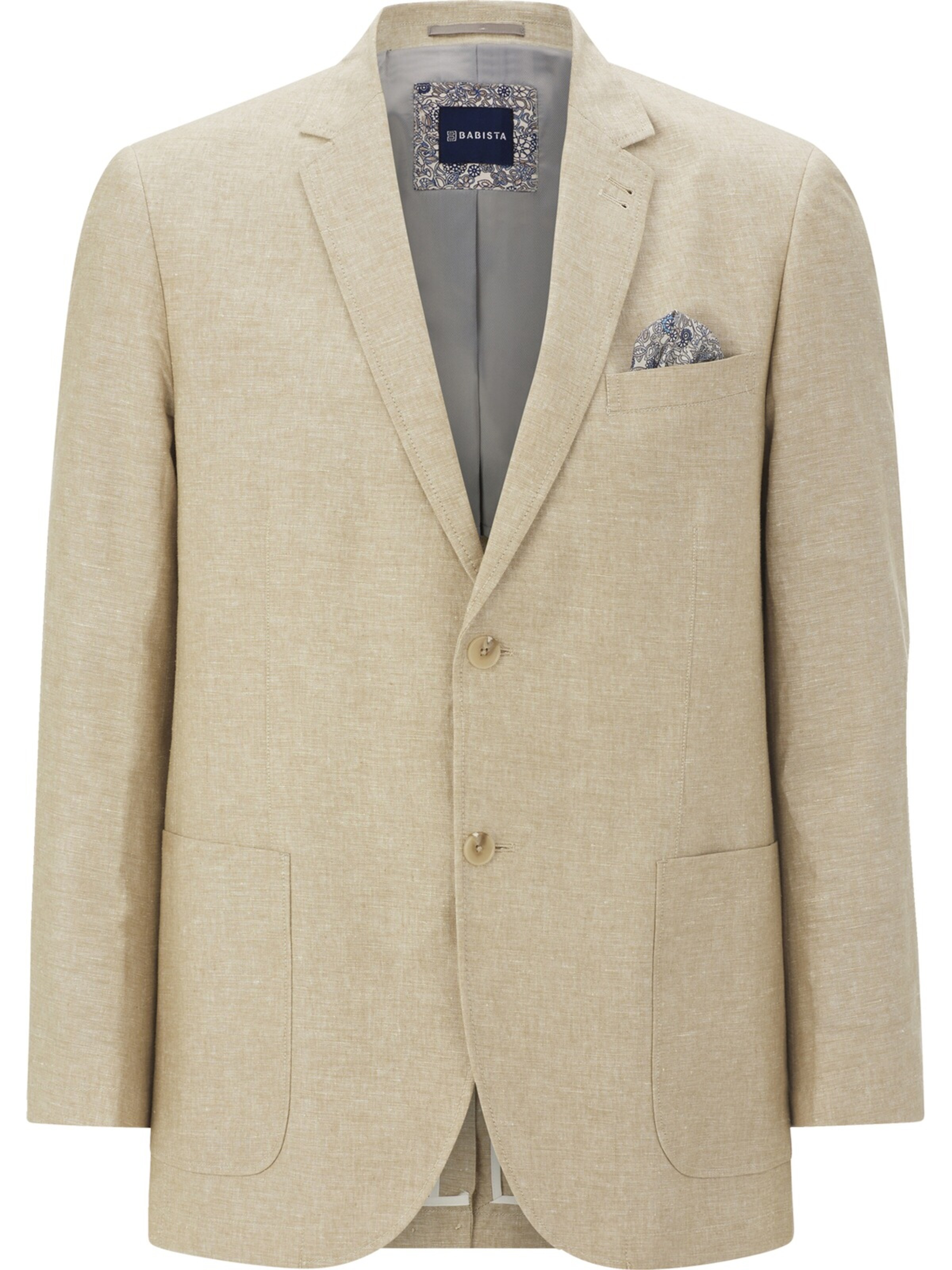 BABISTA Regular Fit Sakko ' Ulderico ' in Beige: Vorderseite