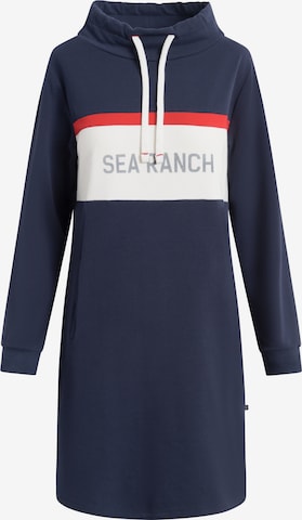 Sea Ranch Jurk 'Gritt' in Blauw: voorkant