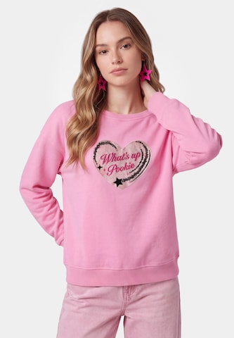 MYMO - Sudadera en rosa: frente