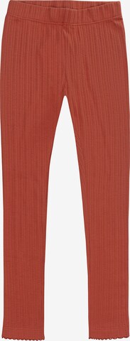 Bruuns Bazaar Kids Leggings 'Marie Louise' in Red: front