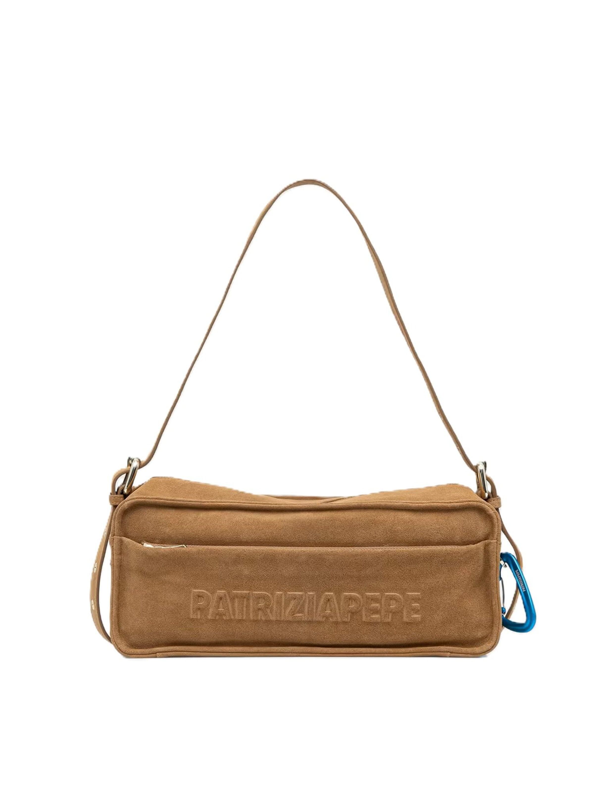 PATRIZIA PEPE Schultertasche‌‌‌ in Braun: Vorderseite
