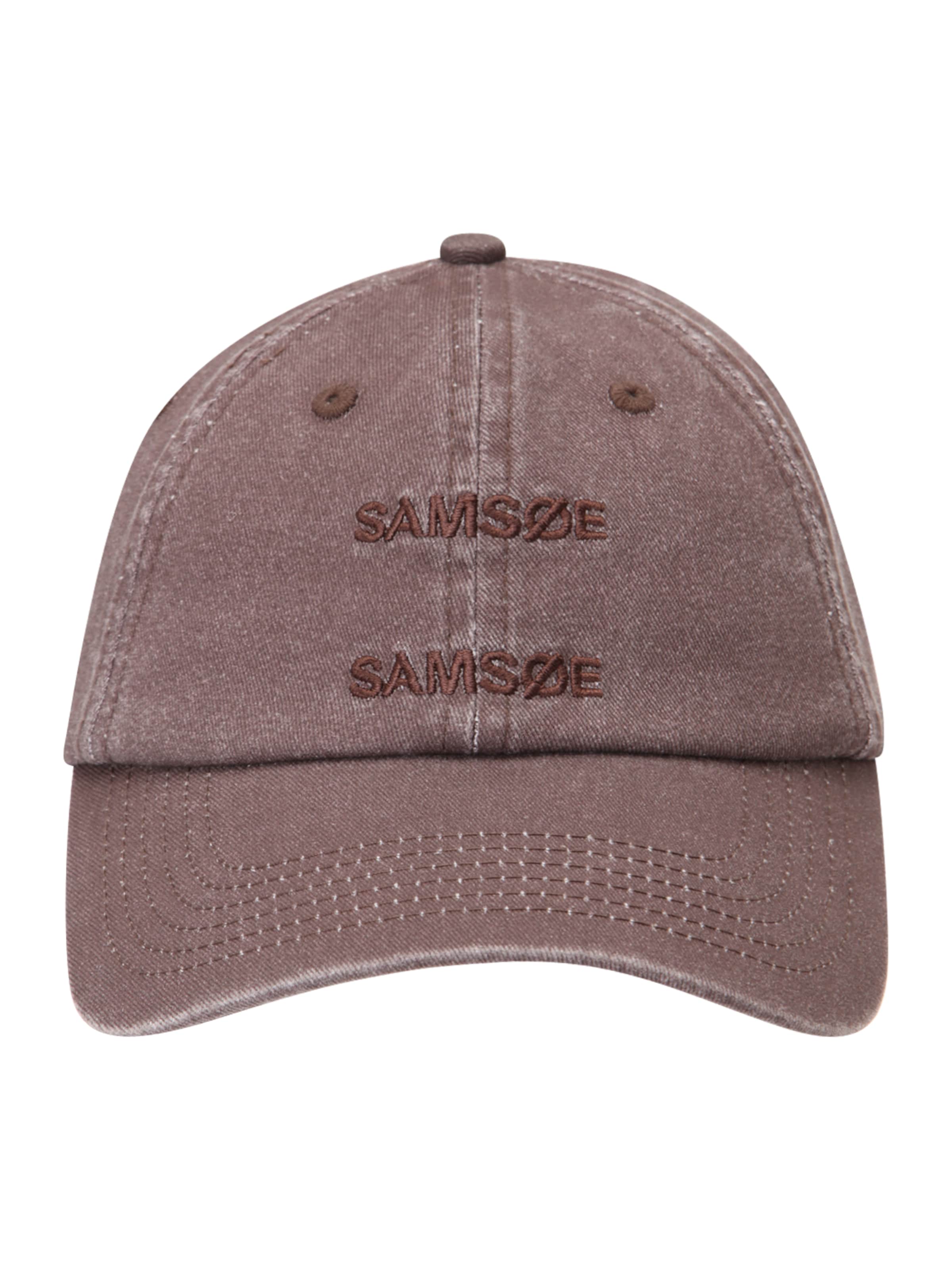 Casquette Samsøe Samsøe en marron