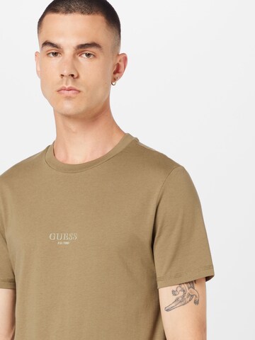 GUESS T-Shirt 'AIDY' in Grün