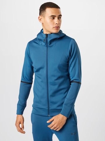 Veste de sport OAKLEY en bleu : devant